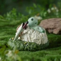 PRINCESS MONONOKE - Kodama et Mask - Clock 15.4x17x15.9cm