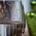 MY NEIGHBOR TOTORO - Totoro & White clover - Engraved glass 325ml