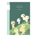 PRINCESS MONONOKE - Kodama - Notebook B6 12.8x18.2cm