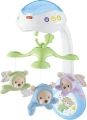 Fisher-Price Karuzela z misiami 3 w 1 z dźwiękami i pokazem światełek, dla dzieci od narodzin​, CDN41