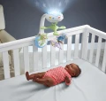 Fisher-Price Karuzela z misiami 3 w 1 z dźwiękami i pokazem światełek, dla dzieci od narodzin​, CDN41