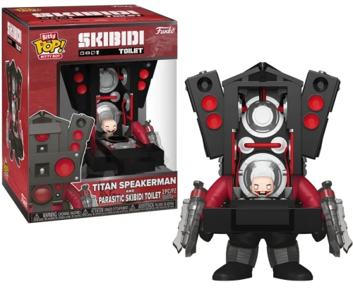 Funko POP! SKIBIDI TOILET Bitty BotsTitan Speakerman Parasit Skibidi Toilet