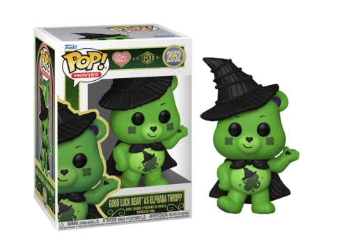 WICKED CARE BEARS - POP N°2052 - Good Luck Bear as Elphaba Thropp