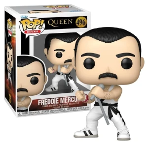 QUEEN - POP Rocks N° 496 - Freddy Mercury (White Singlet)