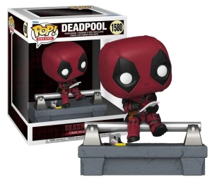 DEADPOOL - POP Deluxe N° 1580 - Deadpool on bridge