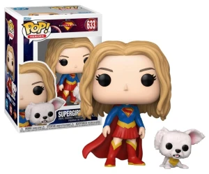 SUPERGIRL - POP & Buddy N° 633 - Supergirl with Puppy Krypto