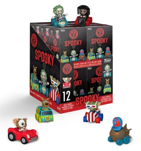 SPOOKY RIDES - Mystery Minis (BOX 12 Figurines)