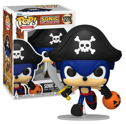 SONIC - POP Games N° 1278 - Sonic as Pirate