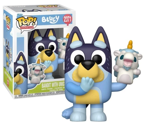BLUEY - POP Animation N° 2371 - Bandit with Unicourse