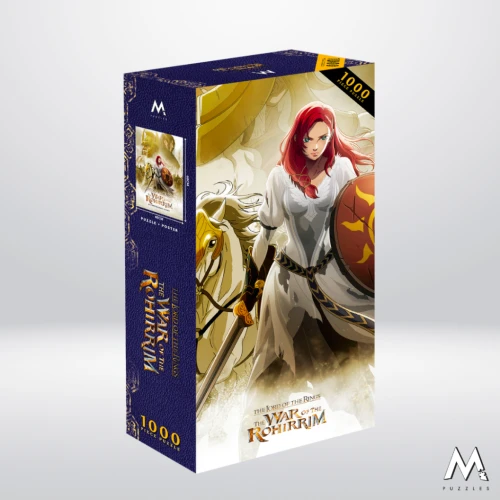 THE WAR OF THE ROHIRRIM - Poster + Puzzle 1000pcs