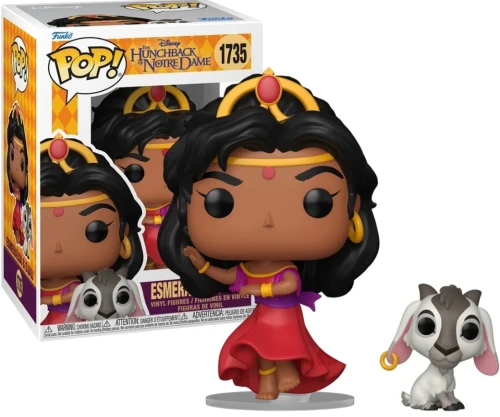 Funko POP! HUNCHBACK OF NOTRE DAME & Buddy 1735 Esmeralda & Djali