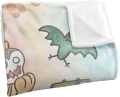 SCOOBY DOO! Silky Touch super miękki koc narzuta, 152 x 127 cm