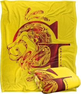 HARRY POTTER Silky Touch super miękki koc narzut gryffindor HERB
