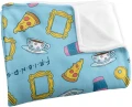 FRIENDS Silky Touch super miękki koc narzuta PRZYJACIELE