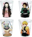 Demon Slayer: Kimetsu no Yaiba – zestaw 4 kieliszków 57 ml Nezuko Tanjiro Zenitsu Inosuke