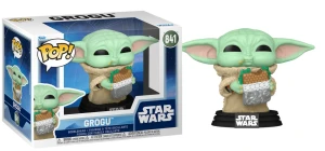Funko POP! MANDALORIAN & GROGU Star Wars 841 Grogu With Food