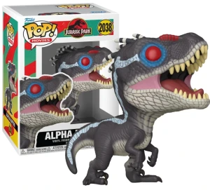 Funko POP! JURASSIC PARK Movies 2038 Alpha Raptor World