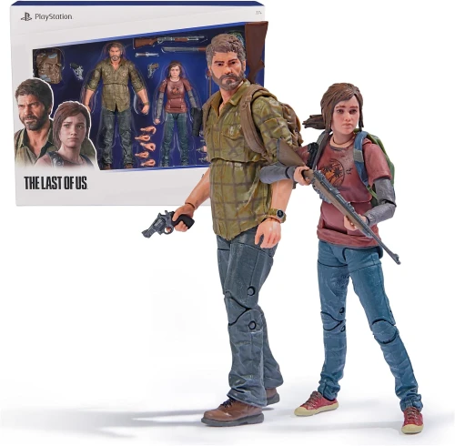 The last of us Joel and Ellie Playstation 15cm Spin Master