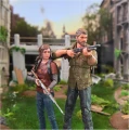 The last of us Joel and Ellie Playstation 15cm Spin Master