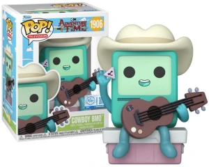 Funko POP! ADVENTURE TIME Animation 1906 Cowboy BMO avec guitar