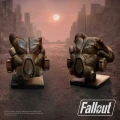 FALLOUT Figurka Helmet X-01 Mini Replica 11cm
