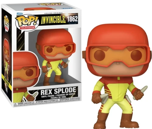 Funko POP! INVINCIBLE Animation 1862 Rex Splode