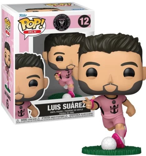 Funko POP! INTER MIAMI MLS 12 Luis Suarez "Pink"