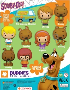 Jedna Kapsułka GASHAPON Scooby Doo Figurka Losowa