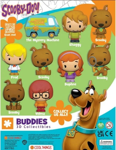 Jedna Kapsułka GASHAPON Scooby Doo Figurka Losowa