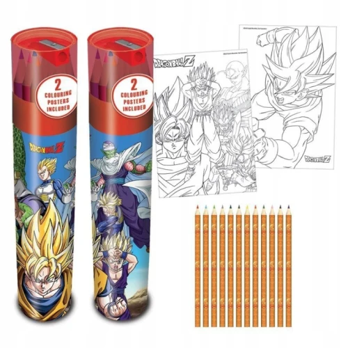 DRAGON BALL Z – Group – Piórnik Tuba „2 Poster Inside”