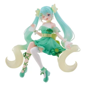 Hatsune Miku Noodle Stopper PVC Statue Hatsune Miku Lime Ver. 14cm Figurka