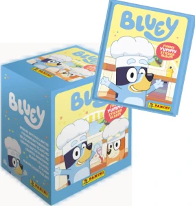 Bluey Panini Display 36 Saszetek z Naklejkami (5 Naklejek w Każdej Saszetce)