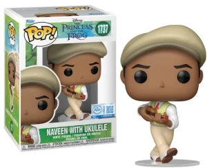 Funko POP! PRINCESS and the FROG Disney 1737 Naveen with Ukulele