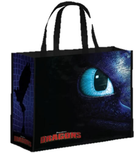 HOW TO TRAIN A DRAGON Torba na zakuoy 40x20x45 cm Szczerbatek Toothless