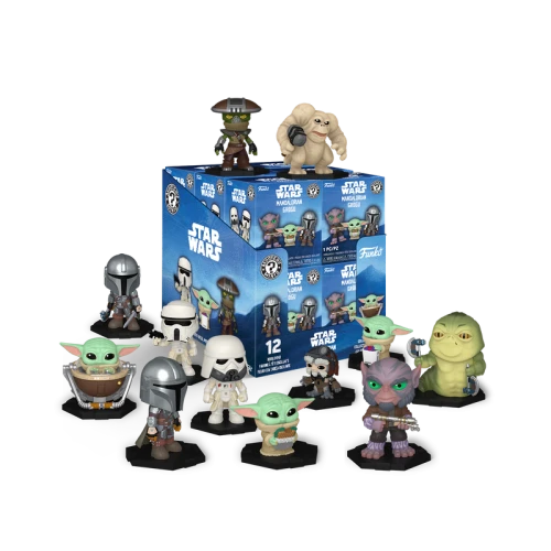 MANDALORIAN & GROGU - Mystery Minis (BOX 12 Figurines)