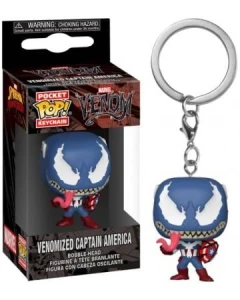 MARVEL VENOM - Pocket Pop Keychains - Captain America - 4cm