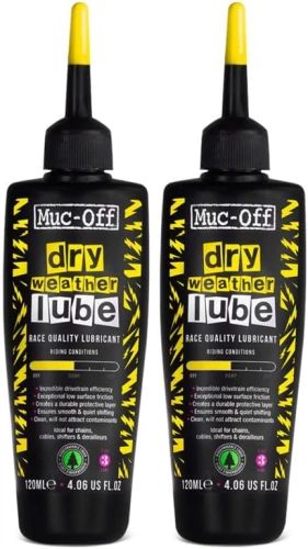 2x Olej do łańcucha Muc-Off Bio Dry 120 ml Smar Suchy Dry Weather Lube