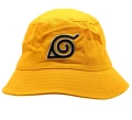 Kapelusz Bucket Hat Naruto Shippuden Symbol Konoha Żółty Czapka
