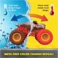 Monster Jam Monster Truck 1:64 Zmienia Kolor Auto Mud Blasters