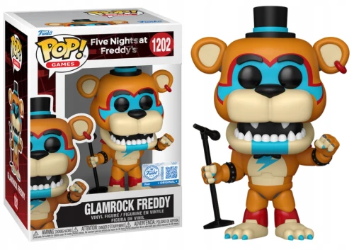 Funko POP! FIVE NIGHTS AT FREDDY'S GLAMROCK FREDDY (91962) (FIGURKA)