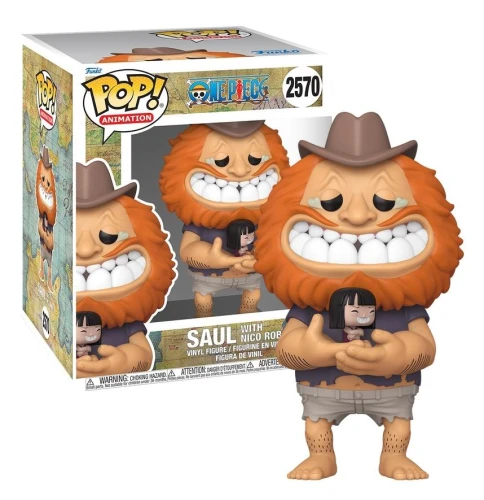 ONE PIECE - POP Super N° 2570 - Saul with Nico Robin