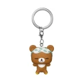 RILAKKUMA - Pocket Pop Keychain - Chairoikoguma Sleepy