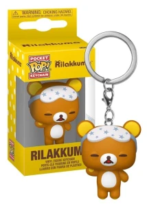 RILAKKUMA - Pocket Pop Keychain - Rilakkuma Sleepy