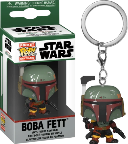 STAR WARS - Pocket Pop Keychains - Book of Boba Fett - Boba Fett