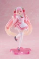 Hatsune Miku Figurka Newley Written Sakura Miku Japanese Cafe Ver. Reissue 18 cm