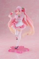 Hatsune Miku Figurka Newley Written Sakura Miku Japanese Cafe Ver. Reissue 18 cm