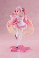 Hatsune Miku Figurka Newley Written Sakura Miku Japanese Cafe Ver. Reissue 18 cm