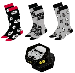 STAR WARS – Zestaw 3 par skarpet (rozmiar 38–45) Skarpetki
