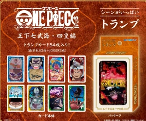 ONE PIECE-7 warlords of the Sea and 4 Emperors Playing cards "Normal" Zestaw Kart