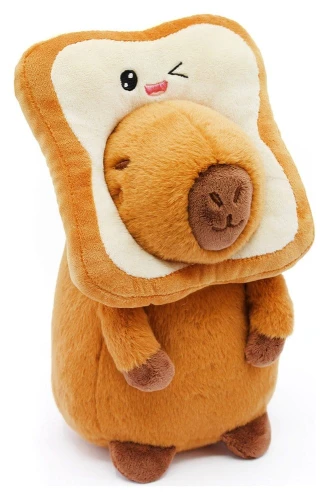 Capybara Plush Figure Tost Toast 22 cm Maskotka Pluszak Figurka